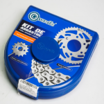 KIT  DE ARRASTRE SZR 160 6 HUECOS PT 42C PD 14C 428 132 NIQUELADA CASARELLA