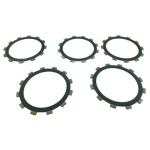 JUEGO DISCOS CLUTCH GN125H/GS125/GIXXER150 BENELLI 180 S OWEN 150(JUEGO X5) PREC
