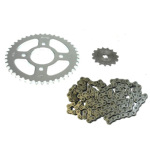 KIT ARRASTRE AK 125 EVO 14T/ 38T-428HX124L CON JUEGO TORNILLOS SPROCKET