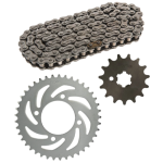 KIT ARRASTRE CRYPTON 115 15T/ 41T-420HX122L CON JUEGO TORNILLOS SPROCKET