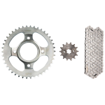 KIT ARRASTRE ECO 100 + 14T/ 42T-428HX124L CON JUEGO TORNILLOS SPROCKET