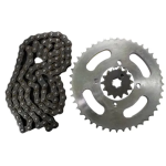 KIT ARRASTRE LIBERO 110 14T/ 44T-428HX120L CON JUEGO TORNILLOS SPROCKET