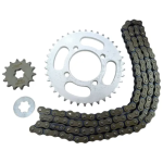KIT ARRASTRE RX 115-RX100A 14T/ 38T-428HX118L CON JUEGO TORNILLOS SPROCKET