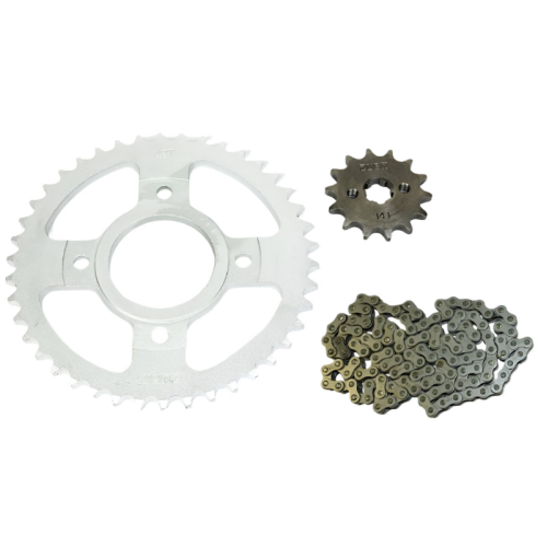 09303 KIT ARRASTRE ECO 100 + 14T/ 42T-428HX124L - Imagen 1