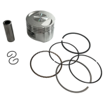 KIT PISTON COMPLETO AK125 SPORT SL EVO 125 TT125 STD