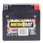 BATERIA MT5LB BS GEL MEGABAT C 100 BIZ CB 110 ACTIV 110 AKT 110