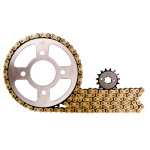 KIT DE ARRASTRE CB 190R 160 14 X 45 (428 X 132 DORADA )