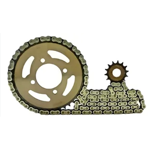 10119 KIT ARRASTRE AX4 BEST 125 VIVAX 115 14X35 (428 X 120 DORADA) REVO - Imagen 1