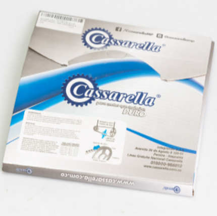 KIT SPROCKET FZ 250 6 HUECOS CADENA 428 46 X 15 CASSARELLA