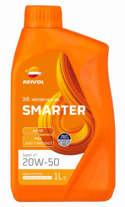 ACEITE REPSOL 20 W 50 4T SMARTER SPORT 4T SEMISINTETICO
