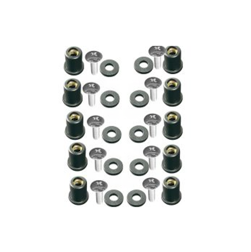 105145 KIT TORNILLOS SPROCKET PULSAR 180 X 10 PCS DJ151073 - Imagen 1