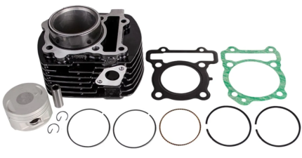 KIT CILINDRO COMPLETO NEGRO FZ 16-SZ R 150-FAZER 16/REVO_KIT
