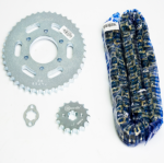 KIT DE ARRASTRE PULSAR 180 UG 6 HUECOS CADENA DORADA 428 132 CASSARELLA - Imagen 2