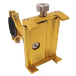 SOPORTE PORTA CELULAR UNIVERSAL EN ALUMINIO DORADO