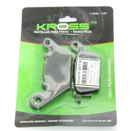 10652 PASTILLA 10349 KROSS N MAX DELANTERA - Imagen 1