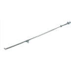 VARILLA FRENO TRASERO STORM-125 CON RESORTE, BUJE, ARANDELA Y TUERCA