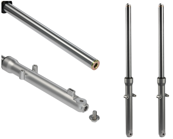 TUBO DE BARRAS DE TELESCOPIO DELANTERAS CON BOTELLAS BOXER CT 100 GX MOTOR - Imagen 1