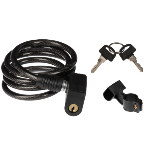 10841 CANDADO CABLE ESPIRAL 6X100 - Imagen 1