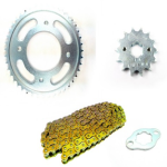 KIT ARRASTRE CBF 125 4 HUECOS (PT43C-PD14C428--118-C) DORADA CASSARELLA