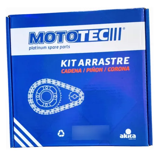 11039 KIT DE ARRASTRE MOTOTEC 428 - 122 44 - 14 CB1 125 E PRO - Imagen 1