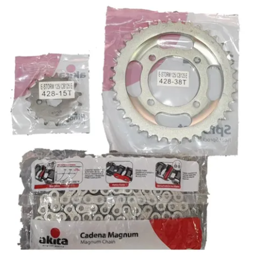 11074 KIT DE ARRASTRE AKITA MAGNUN TVS APACHE RTR 180 - Imagen 1