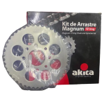 KIT DE ARRASTRE AKITA MAGNUN KTM DUKE 200 4 HUECOS ORING