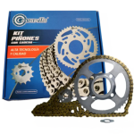 KIT DE ARRASTRE AKT TT 125 150T SPEED 4 HUECOS (PT42C-PD16C-428-H-132-C) DORADAA
