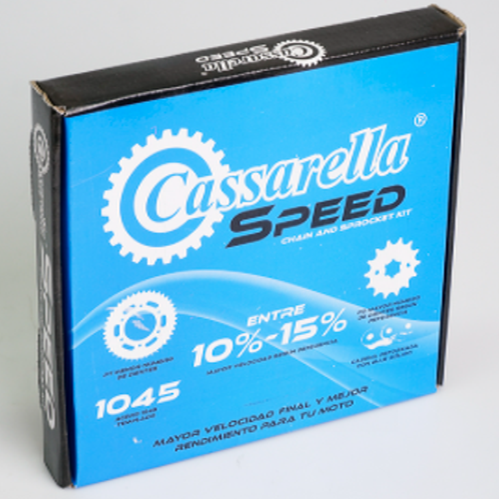 11348 KIT DE ARRASTRE FZ 160 ORRINADA SPEED 6 HUECOS (PT38 CPD16 C-428 H --132-C) DORA - Imagen 1