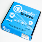KIT DE ARRASTRE GIXXER 150 SPEED 4 HUECOS (PT43C- PD15C - 428 - H -132C) DORADAA
