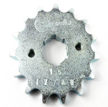 PIÑON DELANTERO CASSARELLA AKT TT 150 T 15 PASO 428