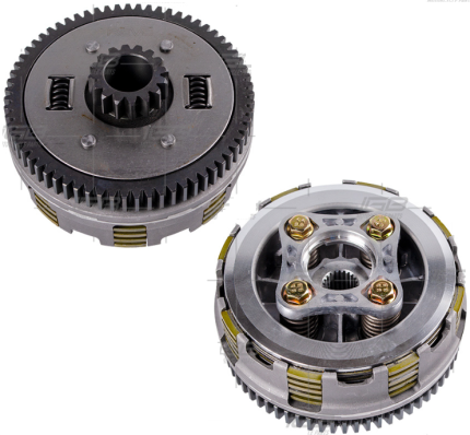 CENTRO CLUTCH COMPLETO XR 150L-CBF 125-CB150 INVI-CBF150/REVO_KITX2