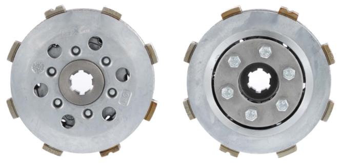 CENTRO CLUTCH COMPLETO AKT 125 CON DISCOS GX MOTOR - Imagen 1