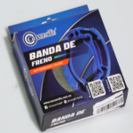 BANDA FRENO CASSARELLA G7 BOXER CT 100 PLATINO TVS 100