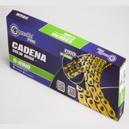 CADENA 520 H 112 ORRINADA CASSARELLA DORADA