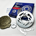 KIT DE ARRASTRE AKT 125 4 HUECOS P38-15 428 - 102 DORADA CASSARELLA