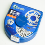 KIT DE ARRASTRE  AKT 110 4 HUECOS (PT36C-PD14C-428-H-110-C) NIQUELADA CASSARELLA