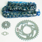 KIT DE ARRASTRE  AKT 110 4 HUECOS (PT36C-PD14C-428-H-110-C) NIQUELADA CASSARELLA - Imagen 2