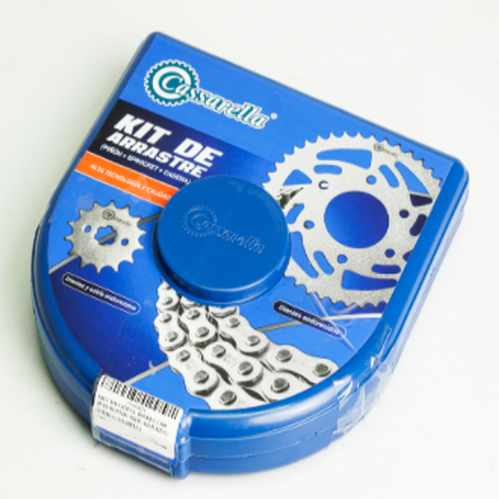 11564 KIT DE ARRASTRE BOXER 100 CT 44 13 CAD 428 X 122 DORADA CASSARELLA - Imagen 1