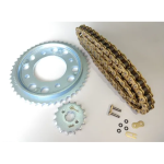 KIT ARRASTRE CB 160 F ORRINADA  DORADA 47 X 15 CAD 428 X 132 CASSARELLA - Imagen 2