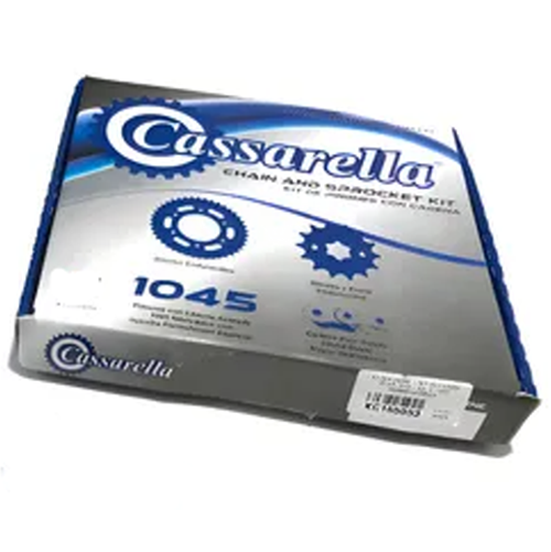 11567 KIT ARRASTRE CB 160 F ORRINADA DORADA 47 X 15 CAD 428 X 132 CASSARELLA - Imagen 1