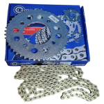 KIT DE ARRASTRE CB R 160 190 4 HUECOS (PT45C-PD14C428-H 132C) NIQUELADA CASSAREL