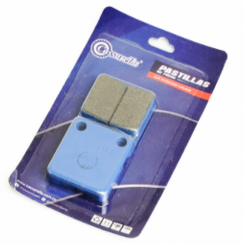 11591 PASTILLA FRENO CASSARELLA DR200/CG125/AK235/UM AK100/XM180TRASERA - Imagen 1