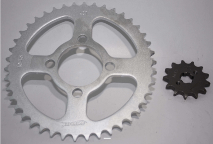 KIT SPROCKET 42T/13T 2H BOXER CT 100