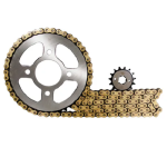 KIT DE ARRASTRE 15X45 4H (428H-136 DORADA).PULSAR 150NS-160NS FRENO BANDA 135-1