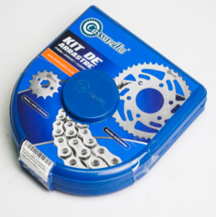 KIT DE ARRASTRE IGNITOR 125 4 HUECOS (PT44-14 428-120 DORADA CASSARELLA