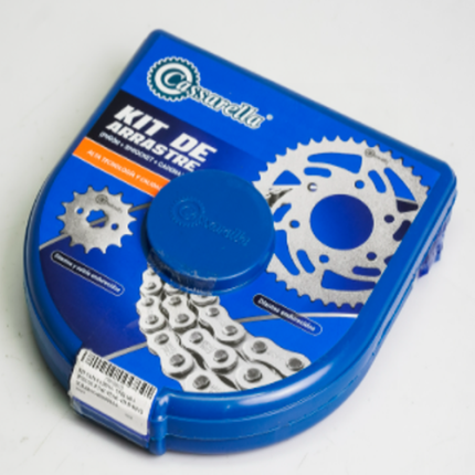 KIT  DE ARRASTRE UNIK 110 4 HUECOS (PT36C-PD14C-428-110) DORADA CASSARELLA