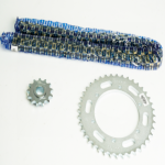 KIT DE ARRASTRE XTZ 250  6 HUECOS PT 40-13 520 - 112 REFORZADA DORADA CA - Imagen 2