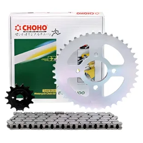 11934 KIT DE ARRASTRE CHOHO TVS APACHE RTR 200 ORRINADA 45T/13T + 520HS - 120L - Imagen 1