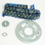 KIT DE ARRASTRE APACHE 160 CONCAVO 4 HUECOS PT44C-PD13C-428--124-C) DORADA CASSA - Imagen 2