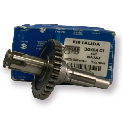 EJE DE SALIDA BOXER CT 100 PLATINO 36 T